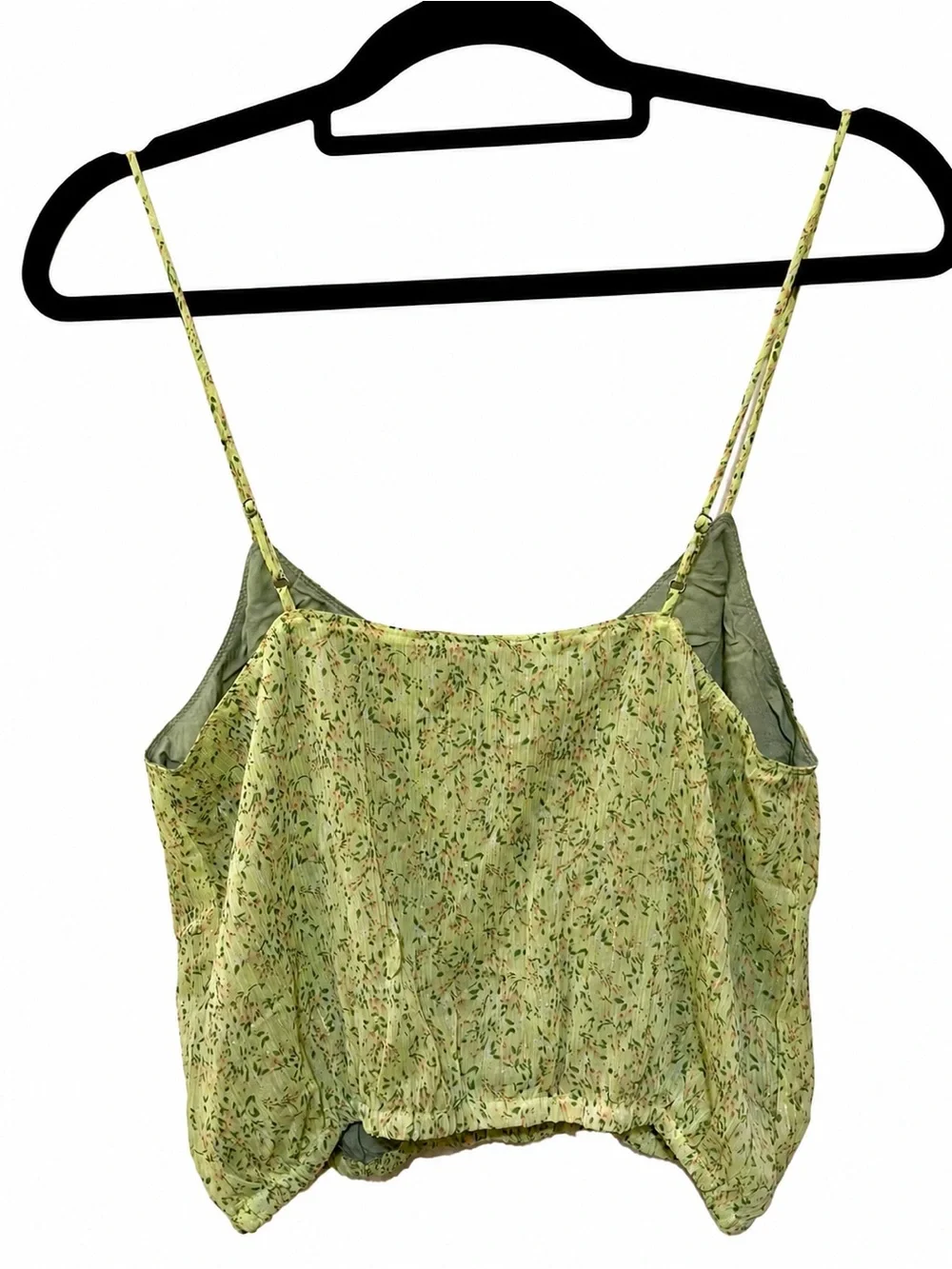 NEW RESET by Jane Lizzie Spring Floral Skirt  Set – Green | Size Medium